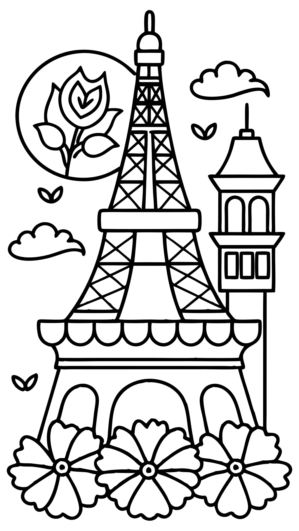 coloriages de Paris